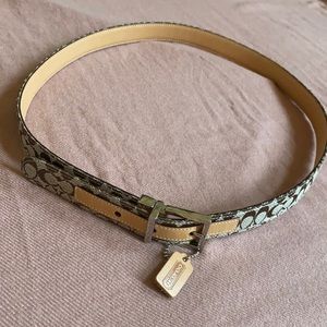 Signature Coach Belt